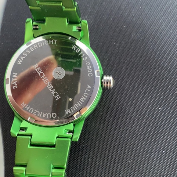 Reichenbach green aluminum watch - Picture 4 of 6